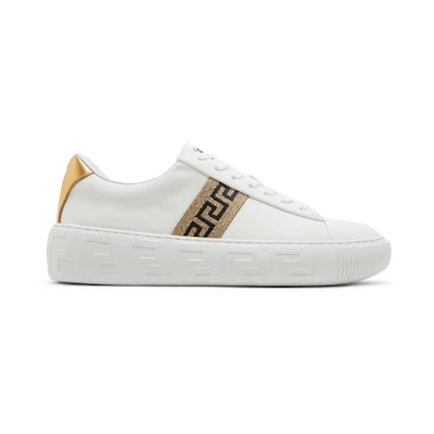 Versace Greca 'White Gold'