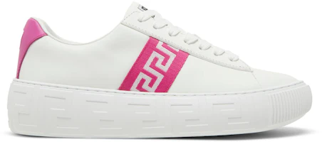 (Women) Versace Greca 'White Pink' 1004184-1A00775-2W090 (Women) Versace Greca 'White Pink' 1004184-1A00775-2W090