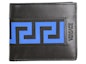 Buy Versace Greca Bi-Fold Wallet Black/Blue