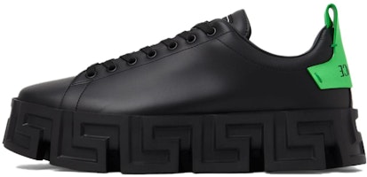 Versace Greca Goddess Leather Platform 'Black' 1003134-1A02500_2BD30 Versace Greca Goddess Leather Platform 'Black' 1003134-1A02500_2BD30