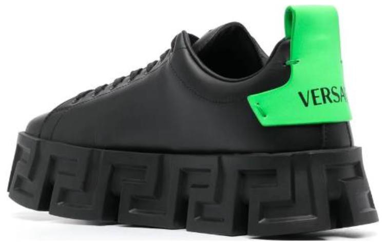 Purchase Versace Greca Goddess Leder Plateau ''Schwarz'' 1003134-1A02500_2BD30