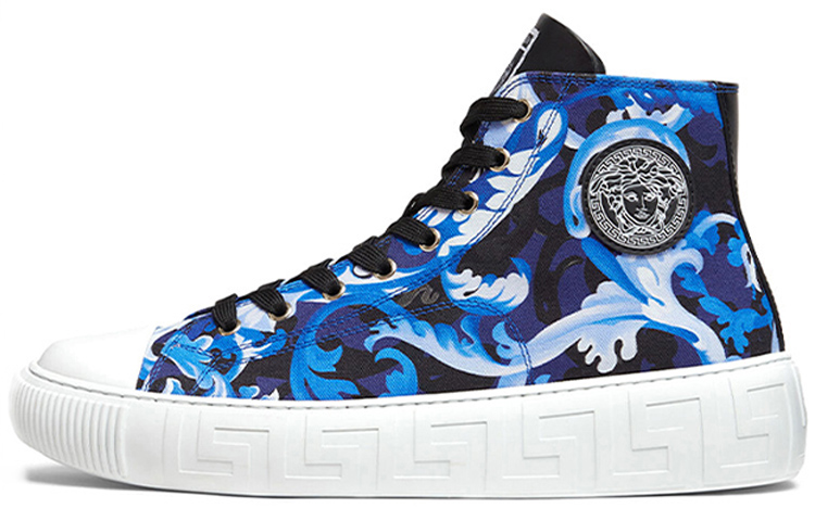 Buy Versace Greca High 'Barocco Print - Lapis' DSU8403-1A00815-5U15P