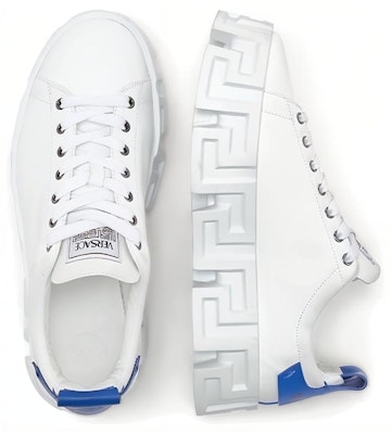 Versace Greca Labyrinth 'Putih Biru' Sneakers 1003134-1A02500_2W660 Shop Versace Greca Labyrinth 'Putih Biru' Sneakers 1003134-1A02500_2W660