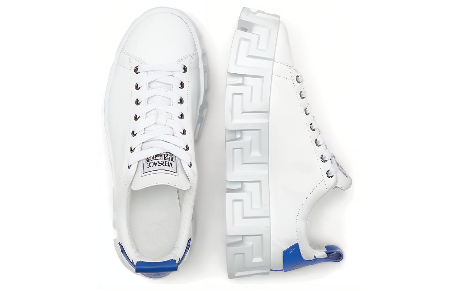 Shop Versace Greca Labyrinth 'Putih Biru' 1003134-1A02500_2W660