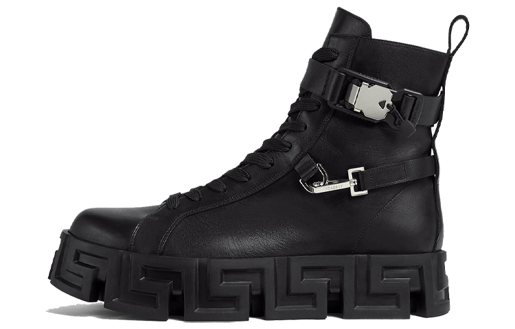 Versace Greca Labyrinth Ankle Boot 'Black'