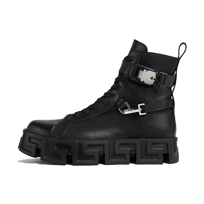 Versace Greca Labyrinth Ankle Boot 'Black'