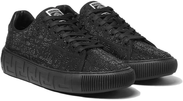 Versace Greca Low 'Efek Kristal Buaya - Hitam' DSU8404-1A08961_1B000 Order Versace Greca Low 'Efek Kristal Buaya - Hitam' DSU8404-1A08961_1B000