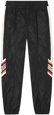 Versace Greca Pattern Elastic Waist Knit Joggers - Black 1001058-1A00709-6B120 Order Versace Greca Pattern Elastic Waist Knit Joggers - Black 1001058-1A00709-6B120