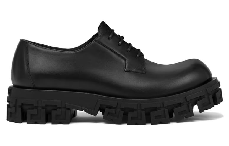 Versace Greca Portico Loafer 'Embossed Sole Black' 圖 2