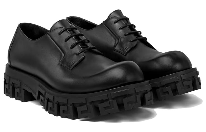 Versace Greca Portico Loafer 'Embossed Sole Black' 圖 3