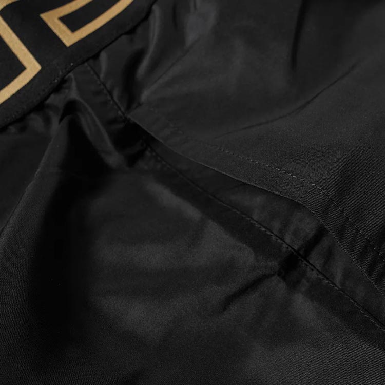 Details for VERSACE GRECA Pantalones Cortos de Baño Negros de Tiro Medio ABU01023-A232415-A80G