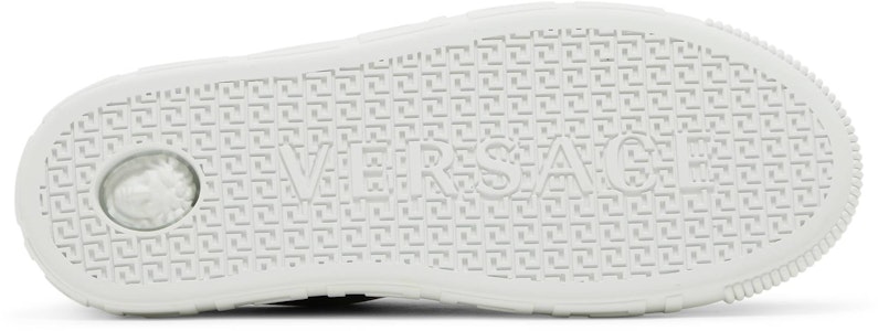 VERSACE范思哲 希臘回紋運動 時尚板鞋 男款 黑色 Shop VERSACE范思哲 希臘回紋運動 時尚板鞋 男款 黑色