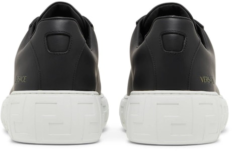 VERSACE范思哲 希臘回紋運動 時尚板鞋 男款 黑色 Details for VERSACE范思哲 希臘回紋運動 時尚板鞋 男款 黑色