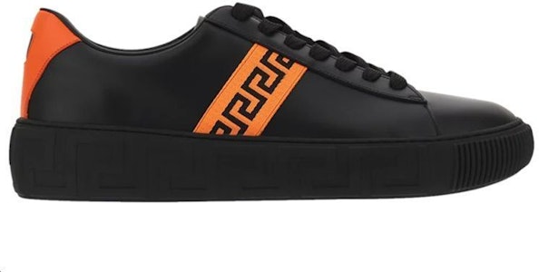 Sneaker Versace Greca 'Hitam Neon Oranye' DSU8404-1A00775-2B840 Order Sneaker Versace Greca 'Hitam Neon Oranye' DSU8404-1A00775-2B840