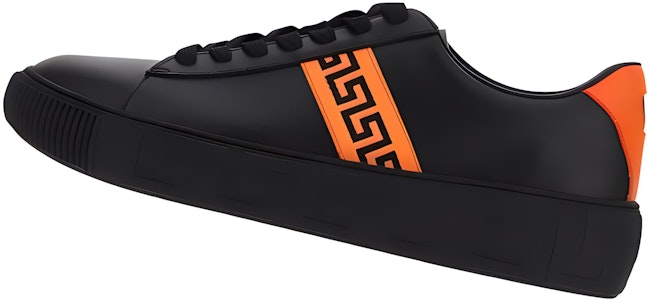 Sneaker Versace Greca 'Hitam Neon Oranye' DSU8404-1A00775-2B840 Lookbook Sneaker Versace Greca 'Hitam Neon Oranye' DSU8404-1A00775-2B840