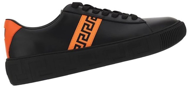Sneaker Versace Greca 'Hitam Neon Oranye' DSU8404-1A00775-2B840 Shop Sneaker Versace Greca 'Hitam Neon Oranye' DSU8404-1A00775-2B840