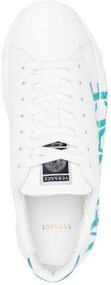 ヴェルサーチ グレカ スニーカー 白アクアブルー DSU8404-1A06933-2WA90 Lookbook ヴェルサーチ グレカ スニーカー 白アクアブルー DSU8404-1A06933-2WA90