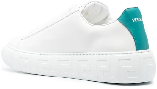 베르사체 그레카 스니커즈 '화이트 아쿠아 블루' DSU8404-1A06933-2WA90 Shop 베르사체 그레카 스니커즈 '화이트 아쿠아 블루' DSU8404-1A06933-2WA90