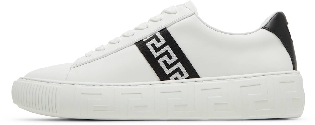 Versace Greca Sneaker 'Putih Hitam' DSU8404-1A00775_2W020 Lookbook Versace Greca Sneaker 'Putih Hitam' DSU8404-1A00775_2W020