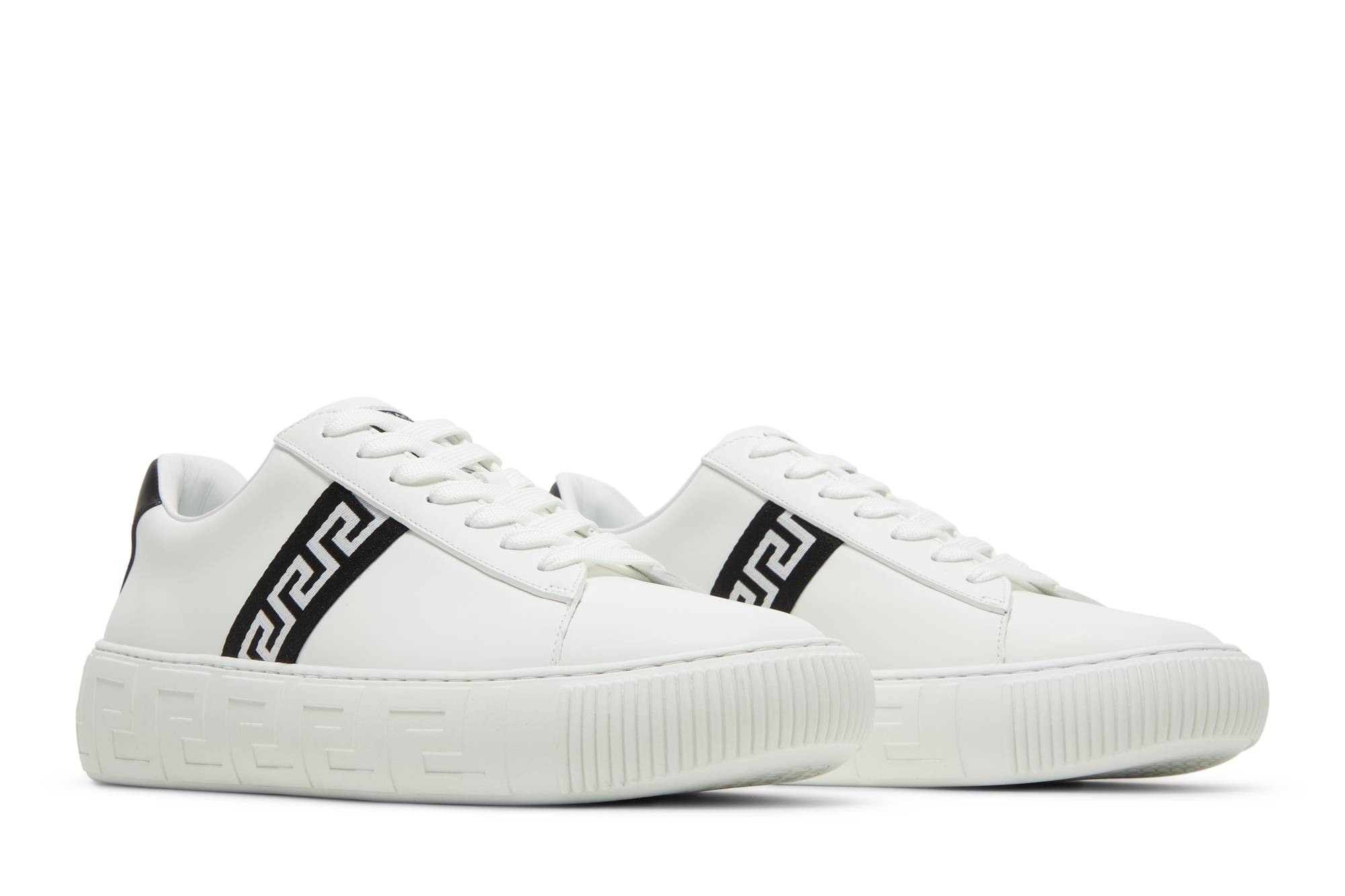 Cheap ヴェルサーチ グレカ スニーカー (白黒) DSU8404-1A00775_2W020