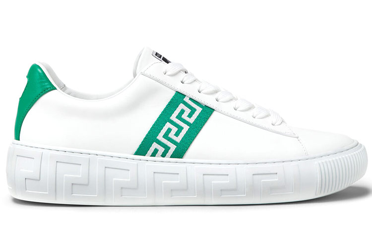 Order Zapatillas Versace Greca 'Blanco Verde Brillante' DSU8404-1A00775-2W350