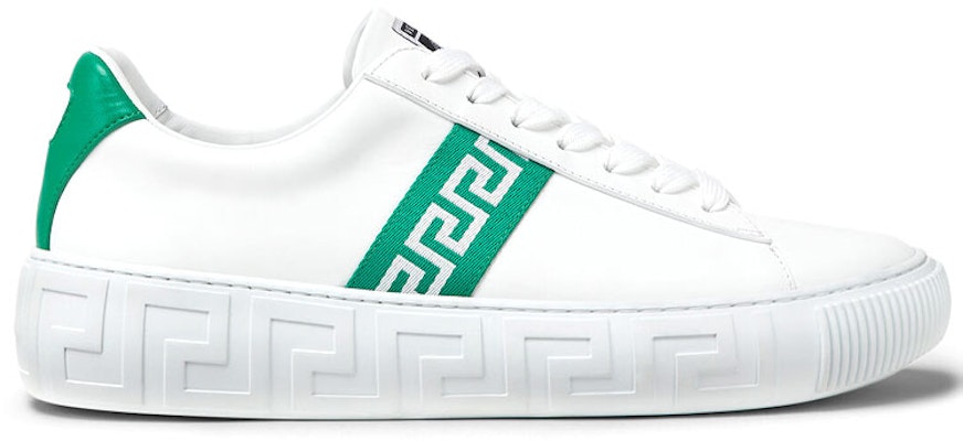 베르사체 그레카 스니커즈 '화이트 브라이트 그린' (58 characters) DSU8404-1A00775-2W350 Order 베르사체 그레카 스니커즈 '화이트 브라이트 그린' (58 characters) DSU8404-1A00775-2W350