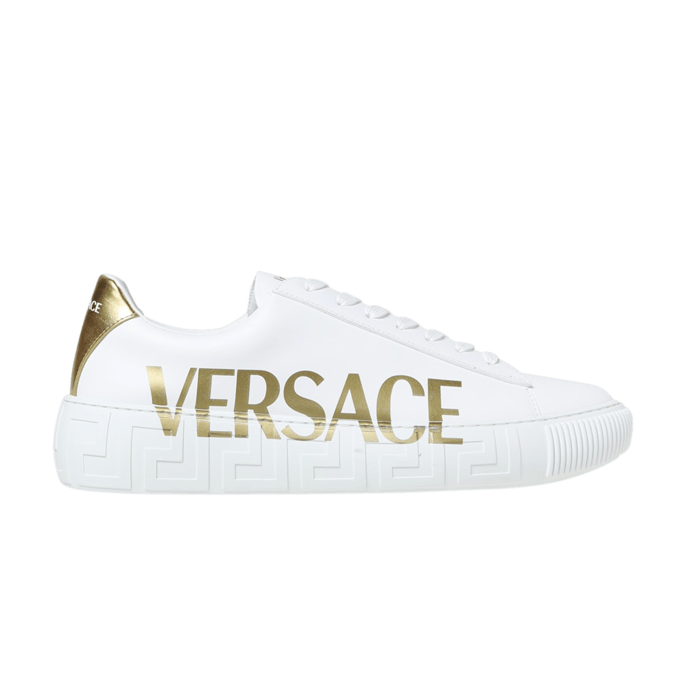 Versace Greca Sneaker 'White Gold'