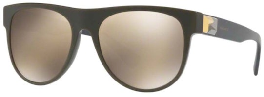 Versace Greca Tetris Sunglasses Dark Green/Gold (VE4346 51931V) Versace Greca Tetris Sunglasses Dark Green/Gold (VE4346 51931V)