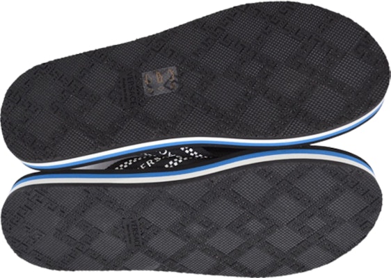 Versace Greca Thong Flip Flops 'Black Blue' DSU7337-DNS2G-DMCL Shop Versace Greca Thong Flip Flops 'Black Blue' DSU7337-DNS2G-DMCL