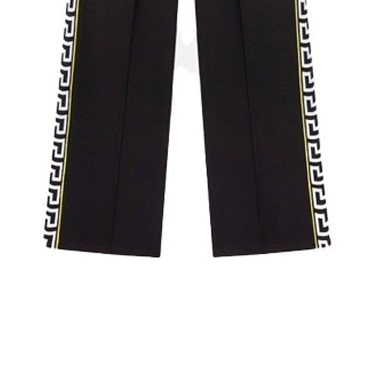 Details for 范思哲 Greek Key 低腰直筒运动裤 黑色 A89407-A231242-A1008