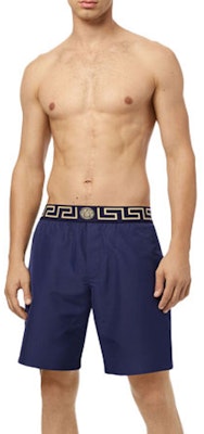 ヴェルサーチ ギリシャキー柄 スイムトランクス メンズボクサー ブルー. ABU01023-A232415-A70W Shop ヴェルサーチ ギリシャキー柄 スイムトランクス メンズボクサー ブルー. ABU01023-A232415-A70W