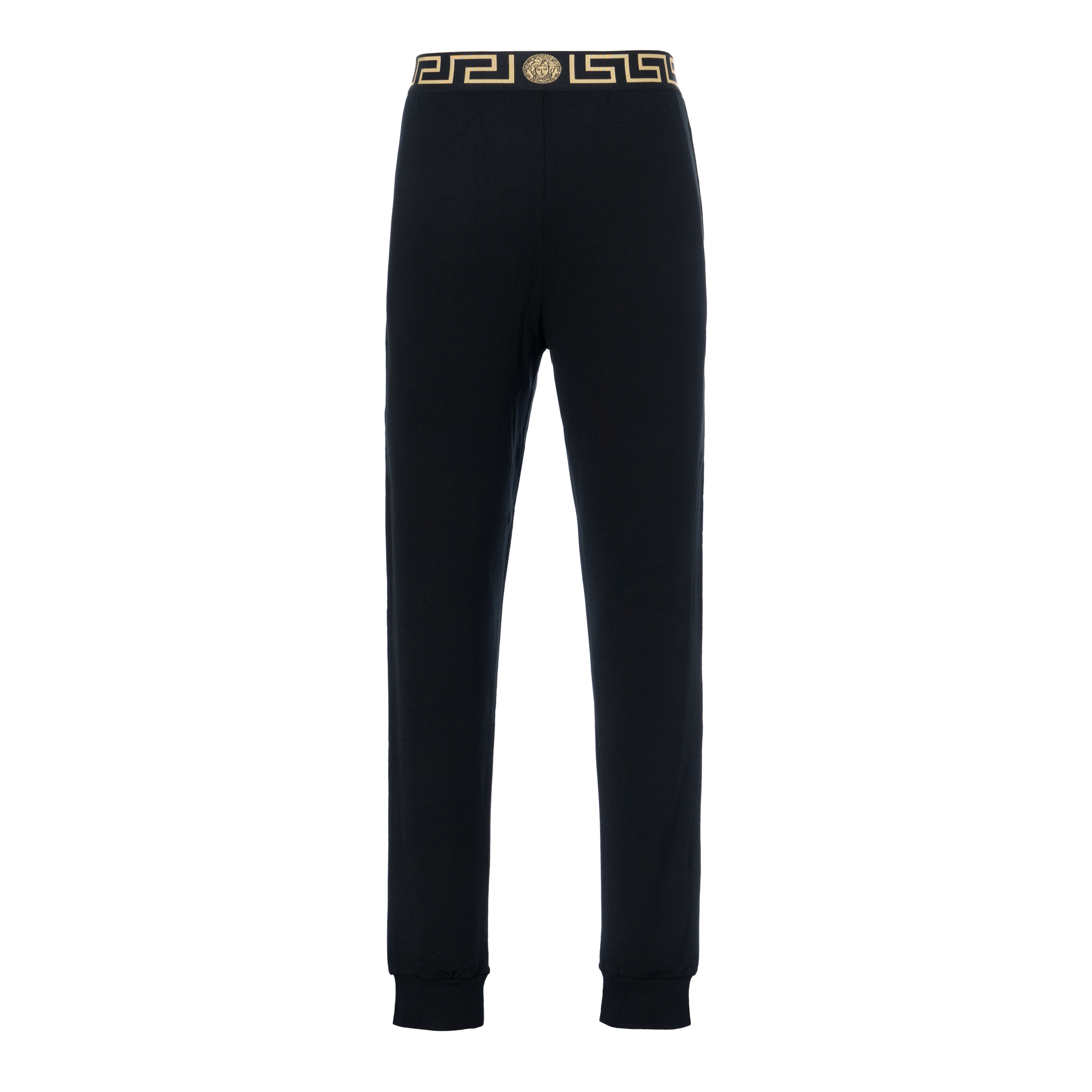 VERSACE Greek Key Trim Joggers Black AGU15011-AV00194-A80G