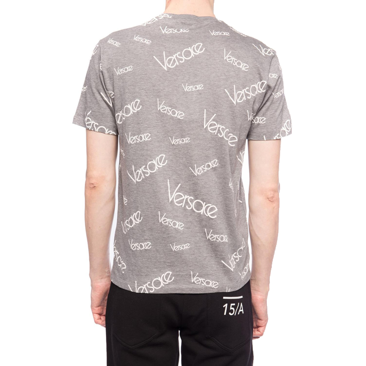 Details for Camiseta Gris con Logo de VERSACE A77276-A227003-A740