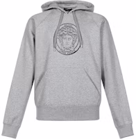 VERSACE Grey Medusa Logo Fleece Sweatshirt A87475-A229724-A8026 VERSACE Grey Medusa Logo Fleece Sweatshirt A87475-A229724-A8026