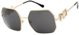 Versace Hexagon Sunglasses Gold (VE2248-100287)