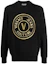 Order VERSACE JEANS Sudadera Negra con Logo Bordado. 75GAIT05-CF06T-G89
