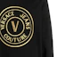 Details for VERSACE JEANS Sudadera Negra con Logo Bordado. 75GAIT05-CF06T-G89