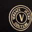 Sizing VERSACE JEANS Sudadera Negra con Logo Bordado. 75GAIT05-CF06T-G89