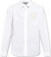 Order VERSACE JEANS Baju Lengan Panjang Putih dengan Sulaman Logo. 76GALYS-2CN002-EG03