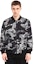 Shop VERSACE JEANS COUTURE Black All-Over Print Reversible Zip-Up Jacket. 75GASD04-CQS70-899