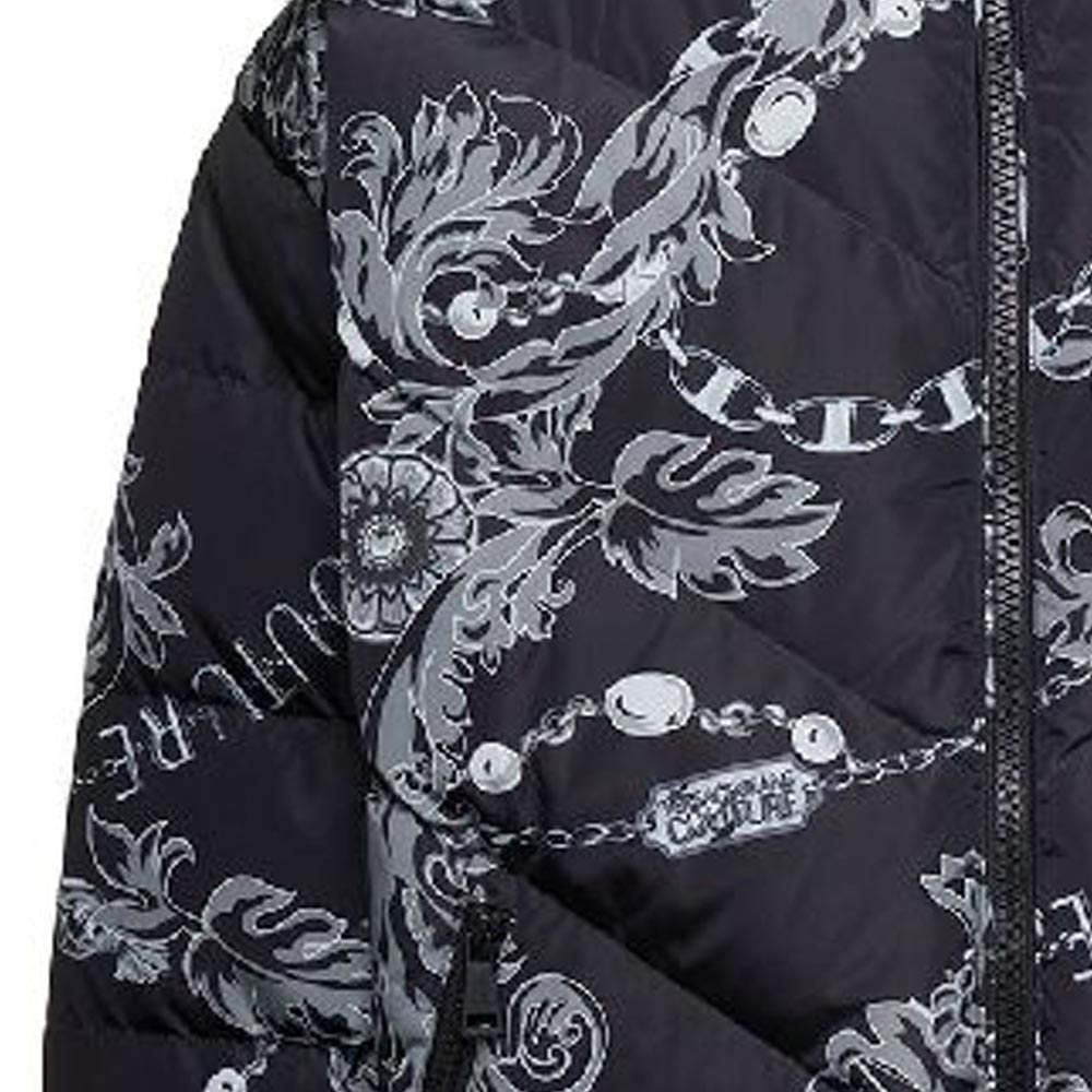 Purchase Versace Jeans Couture  Black Full-Print Botanical Zip Jacket 75GAUD04-CQS70-899