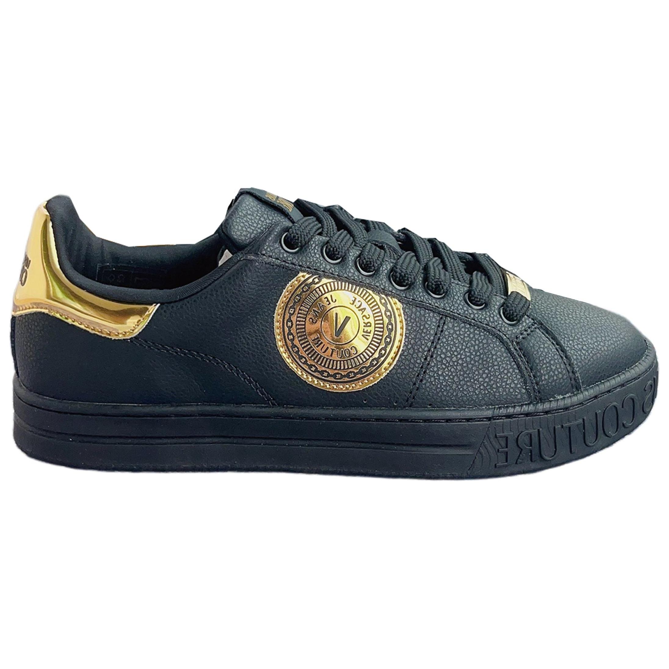 Order Versace Jeans Couture 'Hitam Emas' 71YA3SK1-ZP026-899