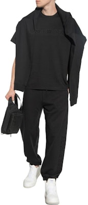 VERSACE JEANS COUTURE 黑色連帽上衣 字母印花設計 77GAIC01-CF02C-899 Lookbook VERSACE JEANS COUTURE 黑色連帽上衣 字母印花設計 77GAIC01-CF02C-899