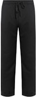 VERSACE JEANS COUTURE Black Lace-Up Straight-Leg Casual Pants 77GAAC01-CF02C-899 VERSACE JEANS COUTURE Black Lace-Up Straight-Leg Casual Pants 77GAAC01-CF02C-899