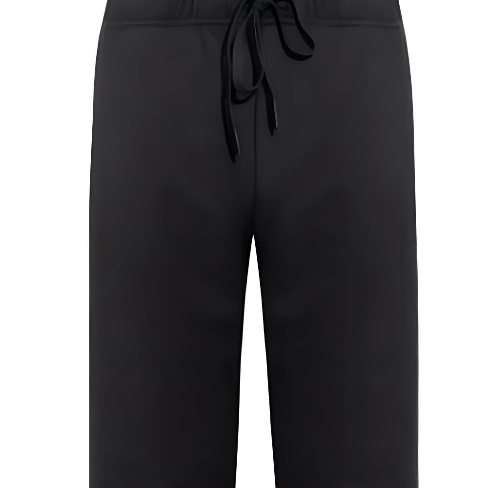 Details for 베르사체 진 꾸뛰르 블랙 레이스업 스트레이트 핏 캐주얼 팬츠 77GAAC01-CF02C-899