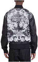 Lookbook VERSACE JEANS COUTURE 黑色長袖標誌飛行夾克 76GAS408CQD20899