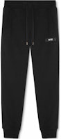 VERSACE JEANS COUTURE Black Logo Jogger Drawstring Pants 76GAAE05-CF00E-899 VERSACE JEANS COUTURE Black Logo Jogger Drawstring Pants 76GAAE05-CF00E-899