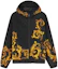 Buy VERSACE JEANS COUTURE 黑色印花連帽拉鍊外套 76GAS406-CQS86-G89