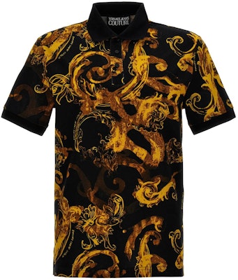 VERSACE JEANS COUTURE Colorblock Button Polo T-Shirt Multicolor 76GAG6S0-JS286-G89 Order VERSACE JEANS COUTURE Colorblock Button Polo T-Shirt Multicolor 76GAG6S0-JS286-G89