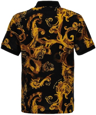 VERSACE JEANS COUTURE Colorblock Button Polo T-Shirt Multicolor 76GAG6S0-JS286-G89 Lookbook VERSACE JEANS COUTURE Colorblock Button Polo T-Shirt Multicolor 76GAG6S0-JS286-G89